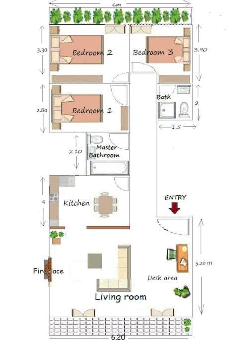 Delphic Moments - Sunny App 3Br, 2Ba With View Lejlighed Eksteriør billede